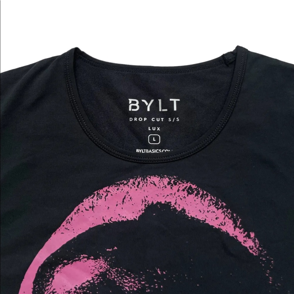 BYLT Drop Cut Lux Mens Sz Large Short Sleeve T Shirt - Picture 5 of 6